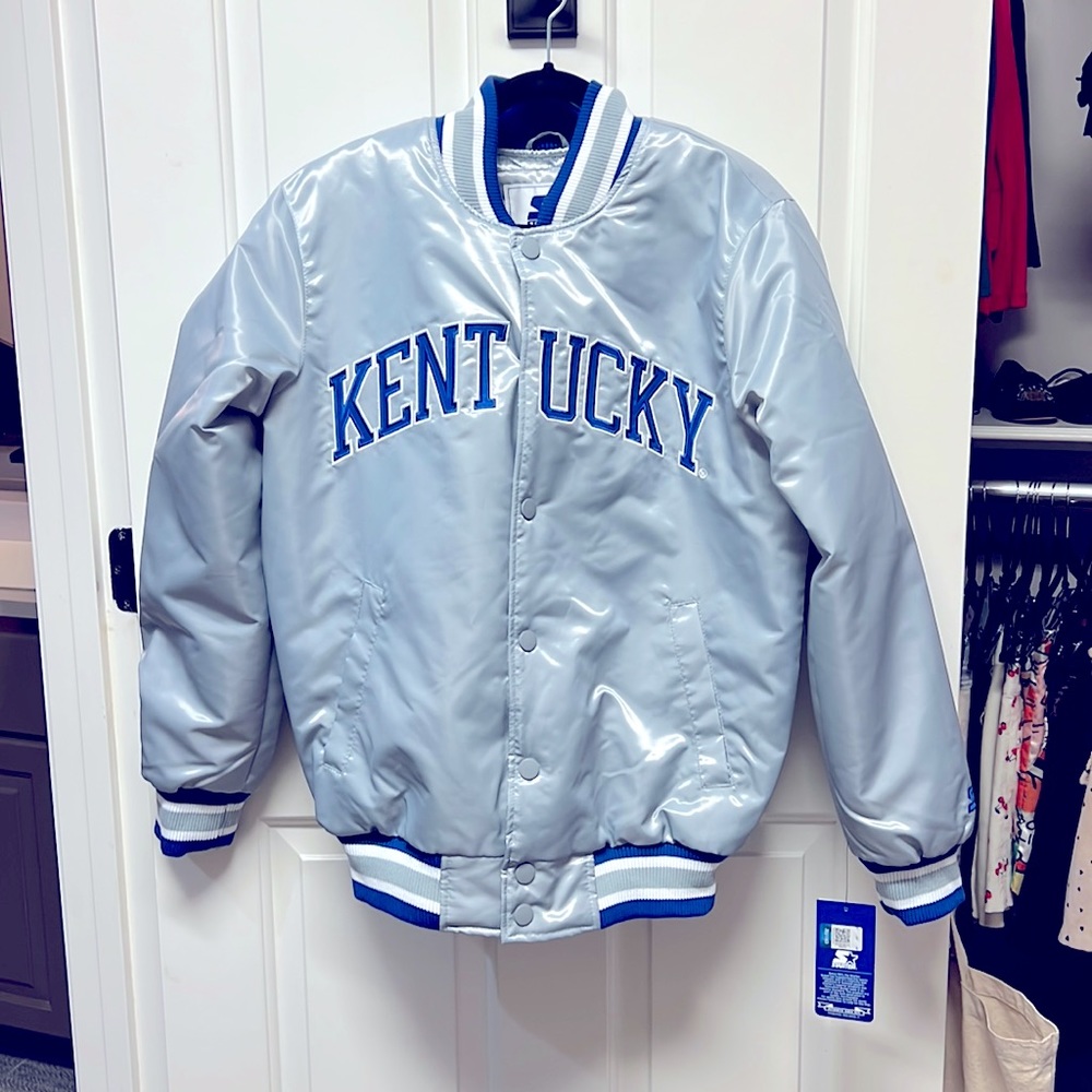 Nwt men’s small university of Kentucky starter jacket varsity